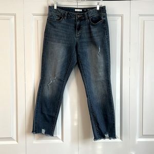 LC Lauren Conrad Destroyed Skinny Jeans